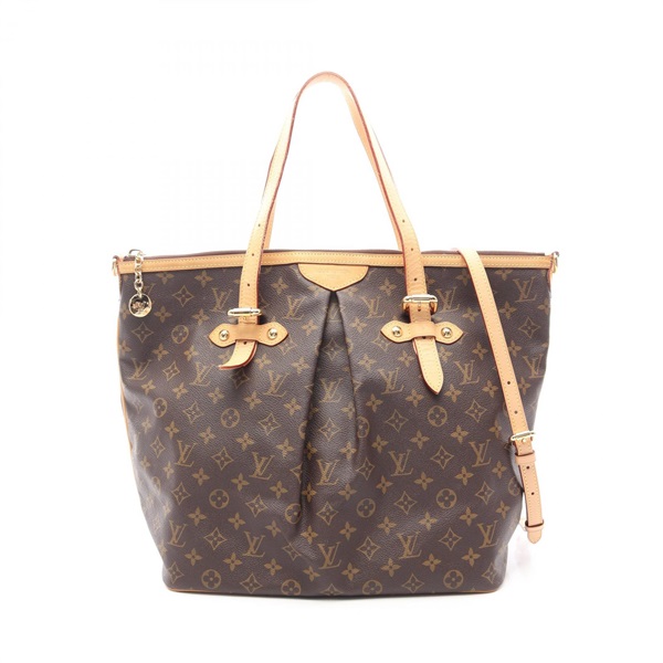 LOUIS VUITTON Palermo GM Shoulder Tote Bag M40146 Monogram canvas leather Used
