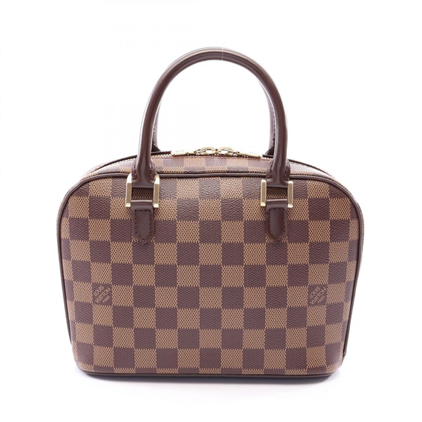 LOUIS VUITTON Sarria Mini Handbag N51286 Damier Ebene canvas leather Brown Used
