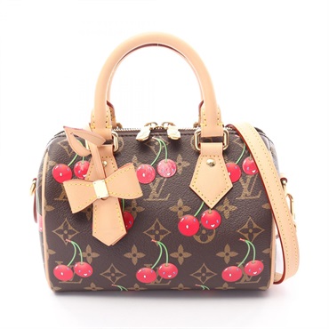 LOUIS VUITTON Takashi Murakami Speedy Bandouliere 20 crossbody Handbag M13094