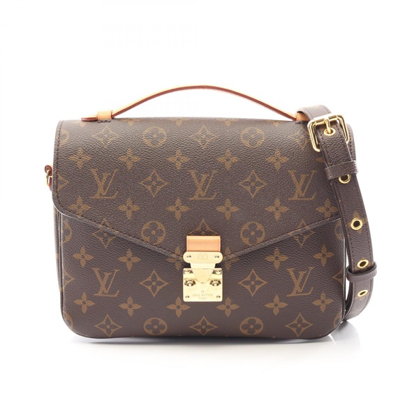 LOUIS VUITTON Pochette Metis MM shoulder crossbody Handbag M44875 Monogram brown
