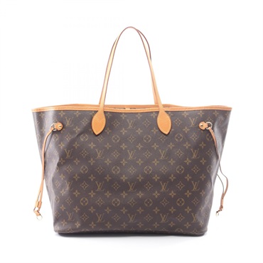 LOUIS VUITTON Neverfull GM Tote Shoulder Bag M40157 Monogram canvas leather Used