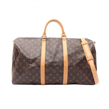LOUIS VUITTON Keepall Bandoulière 50 2WAY Travel bag M41416 Monogram canvas Used