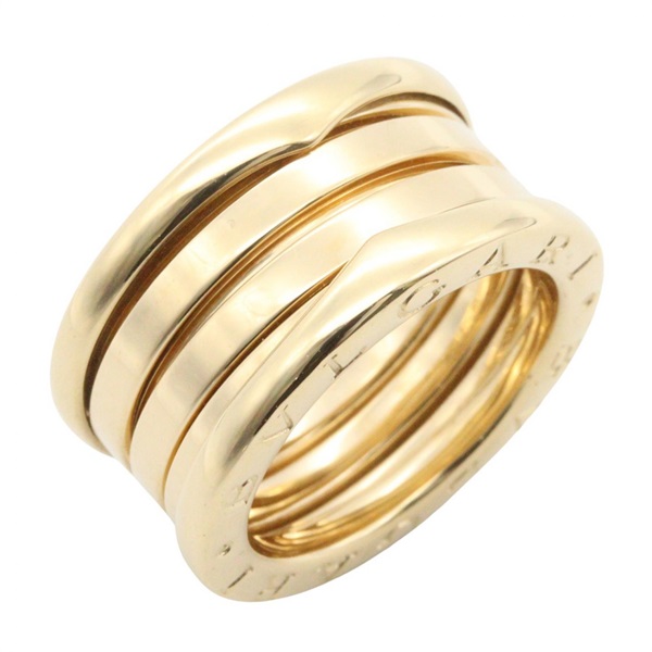 BVLGARI B-zero1 Ring 4 bands 18KYG Yellow Gold Used unisex US size 4.5 #49
