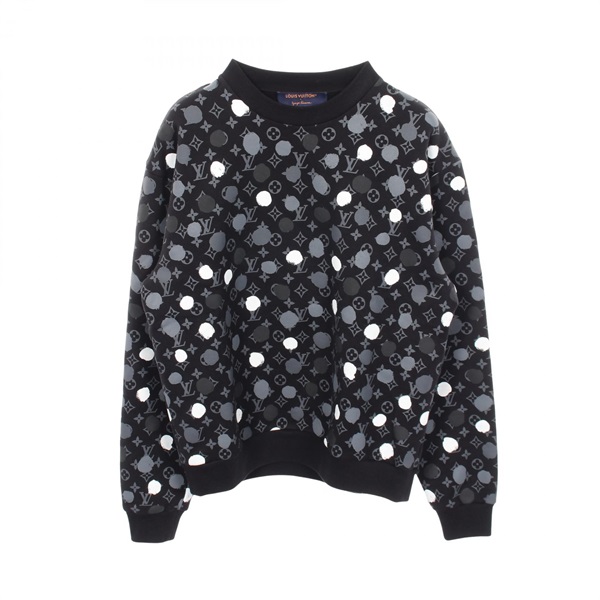 LOUIS VUITTON Yayoi Kusama Sweatshirt RM231H IHN HOY26W cotton Dot Monogram #S