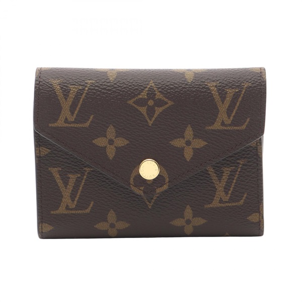 LOUIS VUITTON Portefeuille Victorine Tri-fold wallet purse M62472 Monogram LV