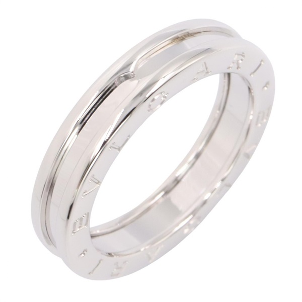 BVLGARI B-zero1 ring 1 band 18KWG White Gold Used unisex US size 8.75 #59