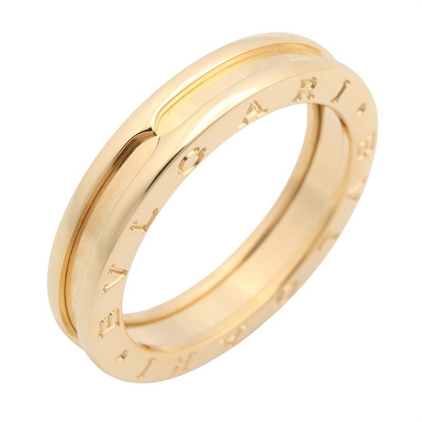 BVLGARI B-zero1 Ring 1 Band 18KYG Yellow Gold Used unisex US size 9.5 #62
