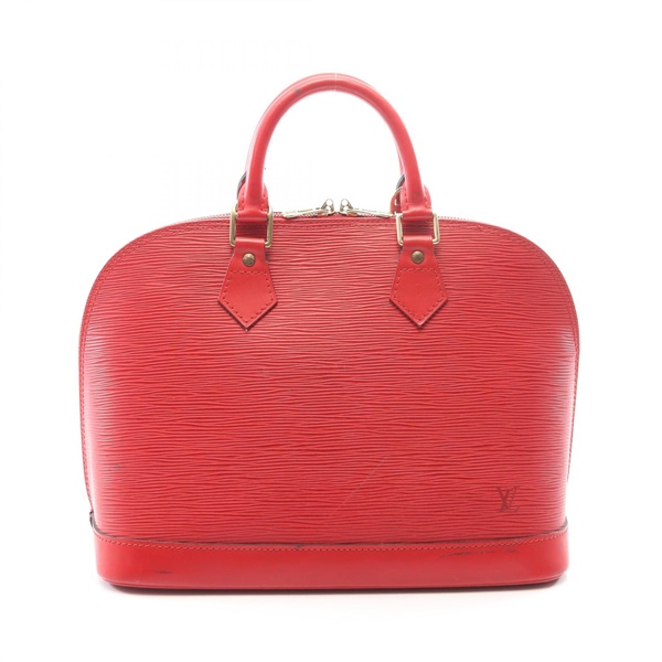 LOUIS VUITTON Alma Handbag M52147 Epi leather Castilian red Used Women
