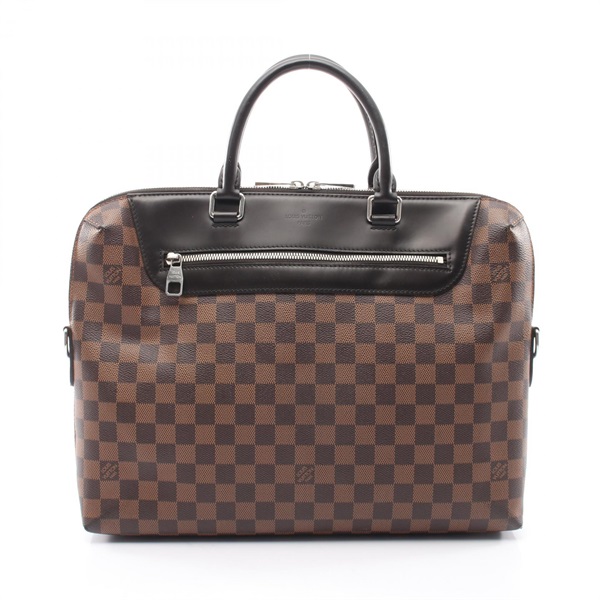 LOUIS VUITTON PDJ Porte-document jour NM Briefcase N41438 Damier Ebene Used mens
