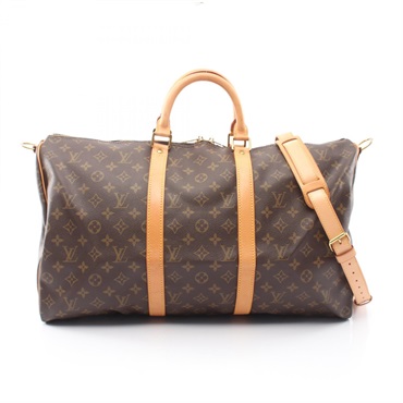 LOUIS VUITTON Keepall Bandouliere 50 shoulder hand bag M41416 Monogram leather