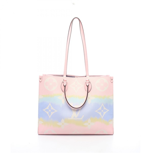 LOUIS VUITTON OnTheGo GM Shoulder Tote Bag M45119 LV Escal canvas leather Pink