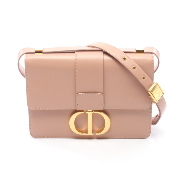 Christian Dior 30 MONTAIGNE Shoulder crossbody Bag M9203UMOS leather Pink Used