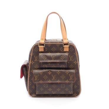 LOUIS VUITTON Excentri Cite Monogram Handbag M51161 Monogram canvas Brown LV