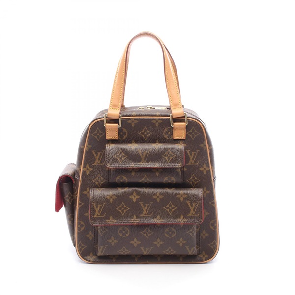 LOUIS VUITTON Excentri Cite Monogram Handbag M51161 Monogram canvas Brown LV