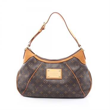 LOUIS VUITTON Thames GM Shoulder Bag M56383 Monogram canvas leather Used Women
