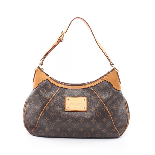 LOUIS VUITTON Thames GM Shoulder Bag M56383 Monogram canvas leather Used Women