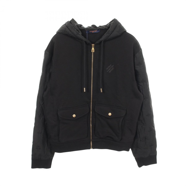 LOUIS VUITTON Hybrid Zip Monogram Signature Hoodies Jacket #M RM241 FWC HQY68W