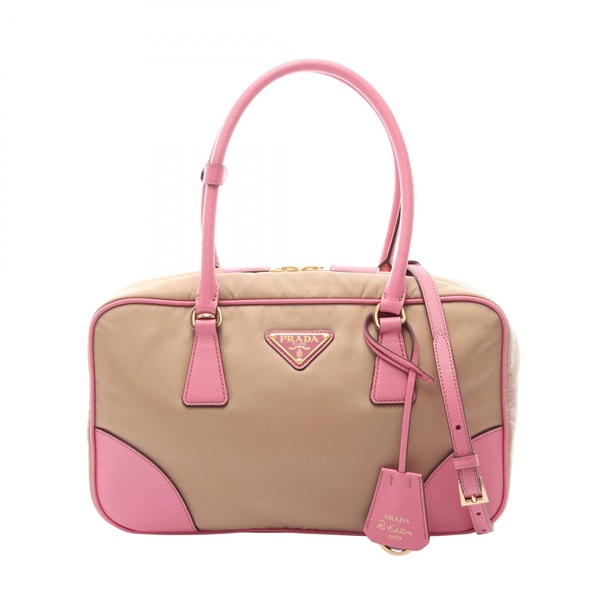 PRADA RE-EDITION 1978 RE-NYLON TESSUTO SAFFIANO Medium Double Handle Handbag