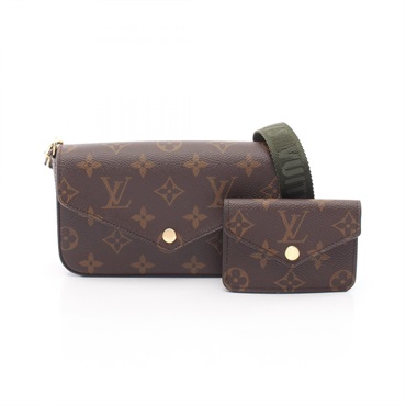 LOUIS VUITTON Multi Pochette Felicie Shoulder crossbody Bag M80091 Monogram LV