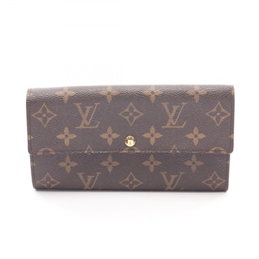 LOUIS VUITTON Pochette Porte-monnaie Credit Bifold purse wallet M61726 Monogram