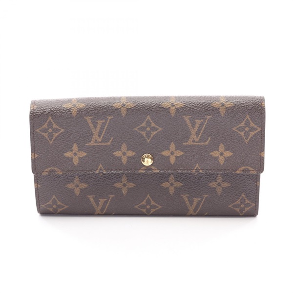 LOUIS VUITTON Pochette Porte-monnaie Credit Bifold purse wallet M61726 Monogram
