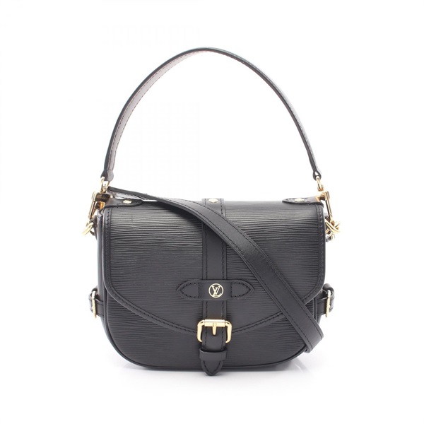 LOUIS VUITTON Saumur BB shoulder crossbody Handbag M23469 Epi Noir used women