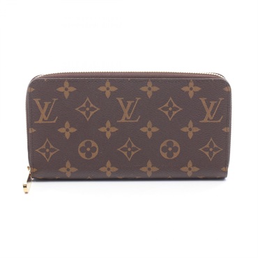 LOUIS VUITTON Zippy wallet Around long purse M41895 Monogram Fuschia Used Women