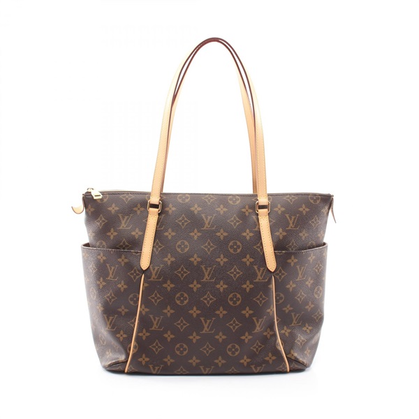 LOUIS VUITTON Totally MM Tote shoulder Bag M41015 Monogram leather Brown Used