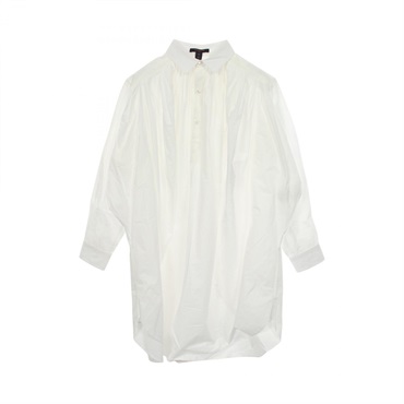 LOUIS VUITTON shirt dress #36 RW202W XKG FJDR88 cotton white used
