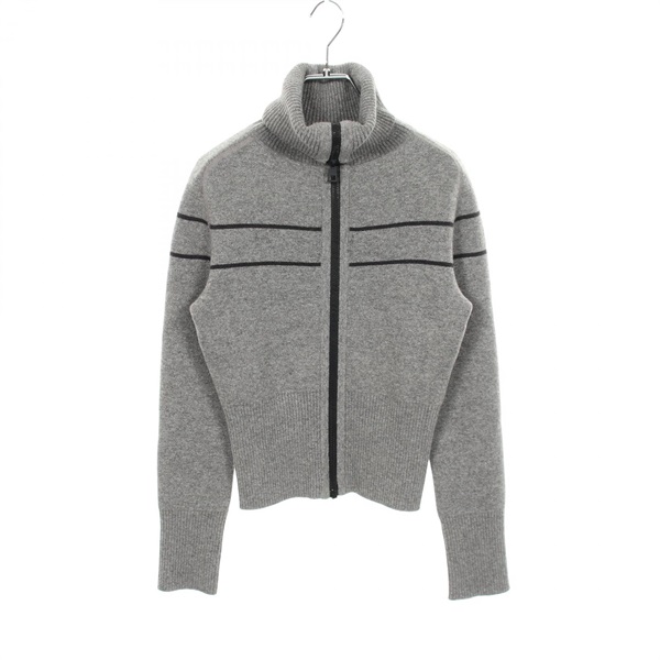Christian Dior Oblique Reversible Zip-Up cardigan 544G60A0551 cashmere #34 Women