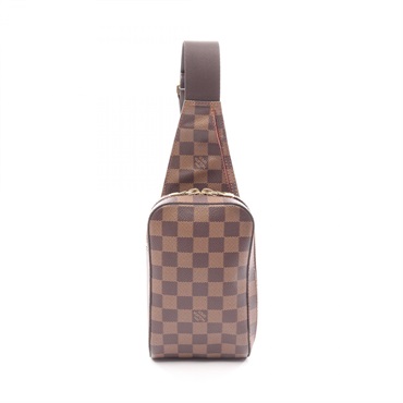 LOUIS VUITTON Geronimos waist bum belt bag N51994 Damier Ebene used LV