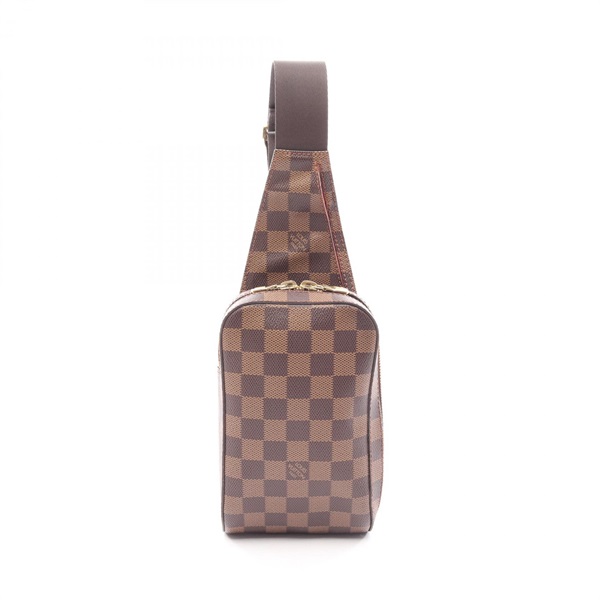 LOUIS VUITTON Geronimos waist bum belt bag N51994 Damier Ebene used LV