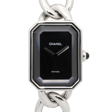 CHANEL Premiere L Wrist Watch H0452 Quartz Stainless Steel Used Women