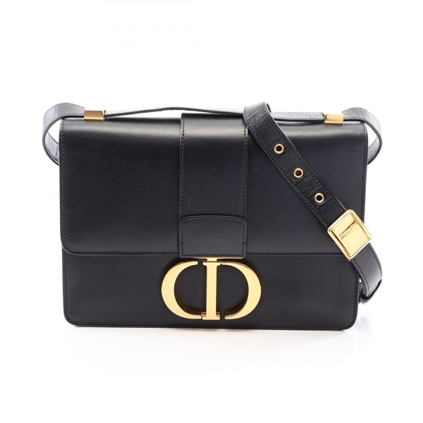 Christian Dior 30 MONTAIGNE Shoulder Crossbody Bag M9203UMOS leather Black Used