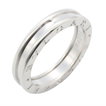 BVLGARI B-zero1 Ring 1 band 18KWG White Gold Used Unisex Us size 8.75 #59