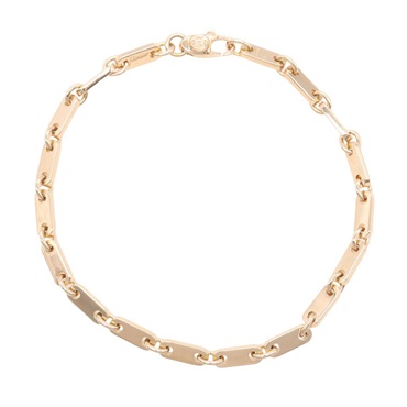 CARTIER Figaro Bracelet Bangle 18KRG Pink Rose Gold Used Women