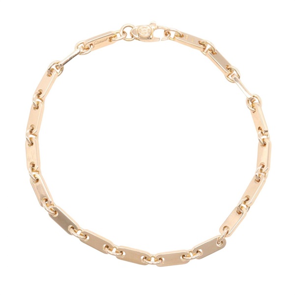 CARTIER Figaro Bracelet Bangle 18KRG Pink Rose Gold Used Women