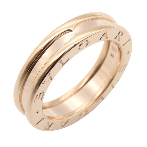 BVLGARI B-zero1 Ring 1 band 18kPG Pink Rose Gold Used unisex US size 5.25 #50