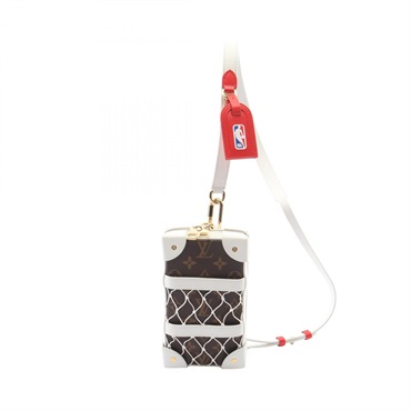 LOUIS VUITTON LV NBA Soft Trunk Phone Box Shoulder Bag M80102 Monogram canvas LV