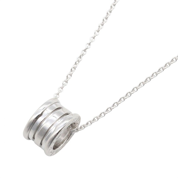 BVLGARI B.zero1 Necklace Pendant 18KWG White Gold Used Women