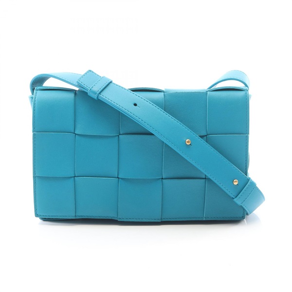 BOTTEGA VENETA Cassette Crossbody Maxi Intrecciato Shoulder Bag 578004 leather
