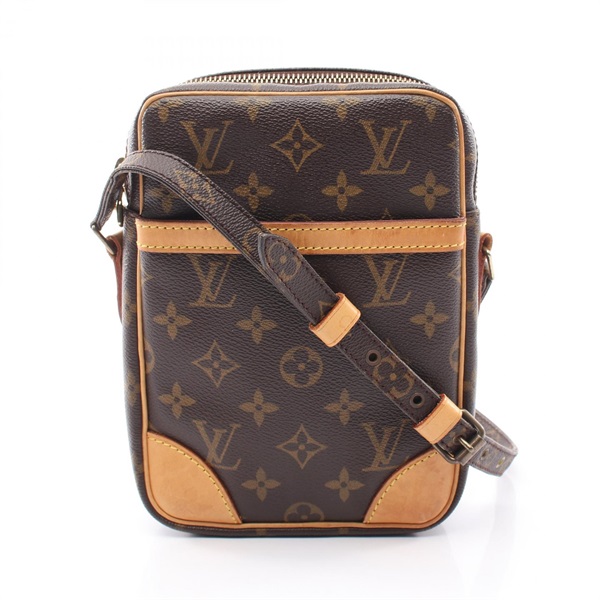 LOUIS VUITTON Danube Shoulder Crossbody Bag M45266 Monogram canvas leather Used