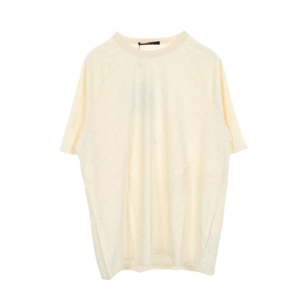 LOUIS VUITTON Monogram Towel Ring T-shirt #4L RM191M IZG HGY20W silk cotton LV