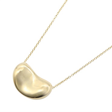 TIFFANY＆CO Beans Necklace Large Pendant 18KYG Yellow Gold Used women