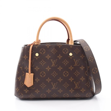 LOUIS VUITTON Montaigne BB Shoulder Crossbody Handbag M41055 Monogram canvas LV