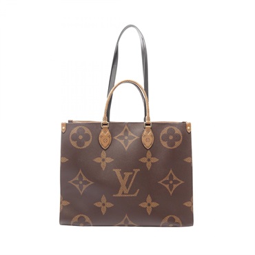 LOUIS VUITTON OnTheGo GM Shoulder Tote HandBag M45320 Monogram Giant Reverse LV
