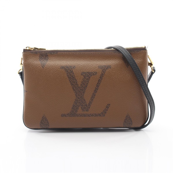 LOUIS VUITTON Pochette double zip Shoulder crossbody Bag M69203 Monogram Giant