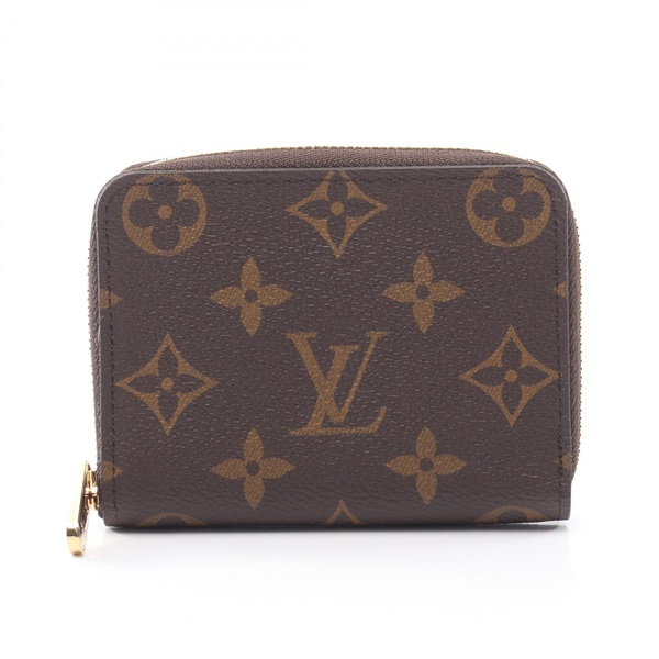 LOUIS VUITTON Zippy coin case purse wallet M60067 Monogram Brown Women