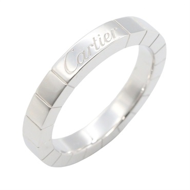 CARTIER Laniere Ring 18KWG White Gold Used women US size 475 #49