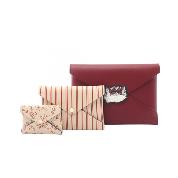 LOUIS VUITTON Grace Coddington Pochette Kirigami business clutch bag M25760 calf